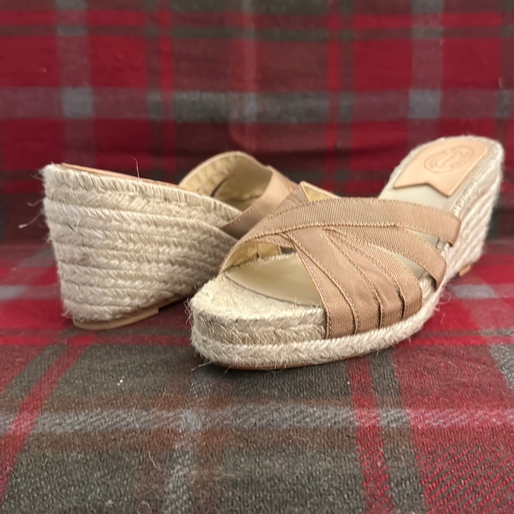 Stubbs & Wooten Kelly 3" Espadrille;Natural; 9